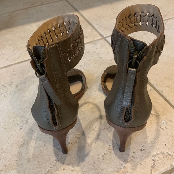 Joe’s Jeans Braided Strap Heeled Sandals - Picture 6 of 10